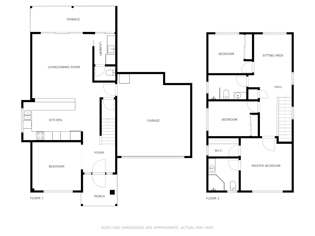 Essential 2D Floor Plan Example